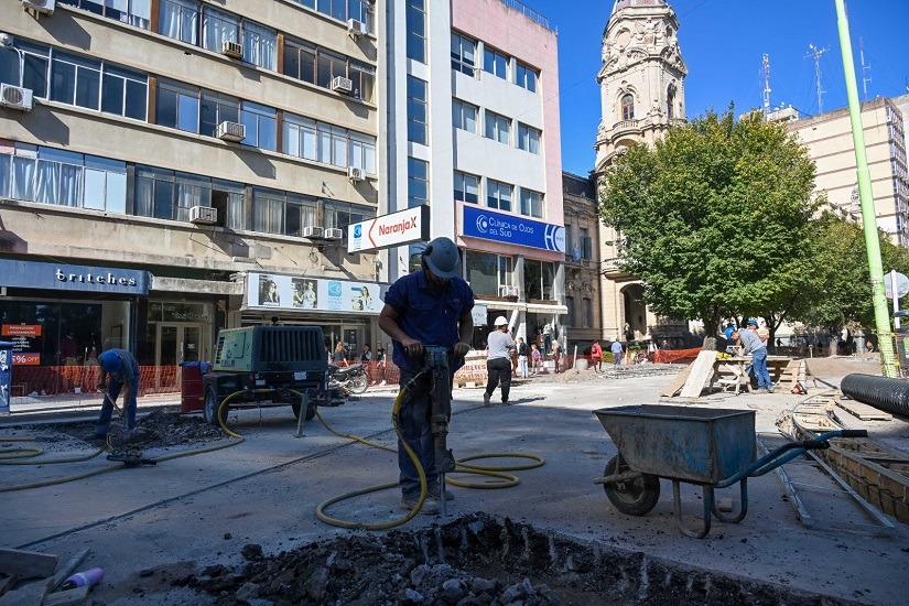 Desde el lunes: corte total en Alsina y San Martín