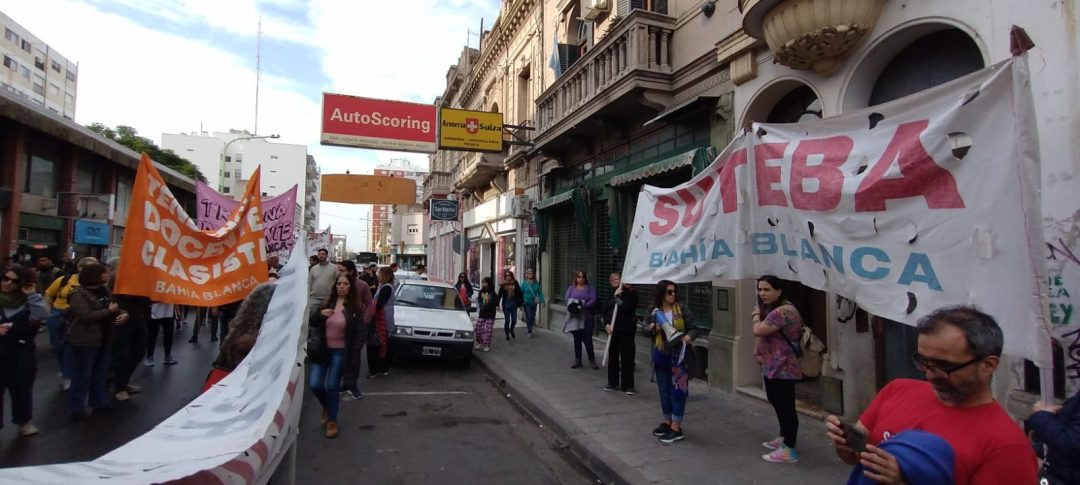 Suteba adhiere al paro Nacional docente del próximo lunes