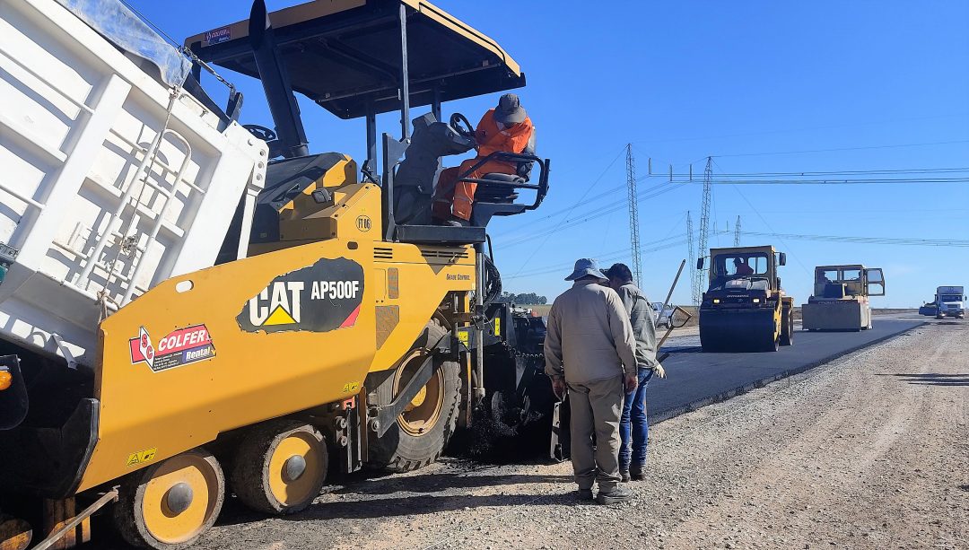 60% de avance en la obra de la autopista Bahía Blanca-Tornquist