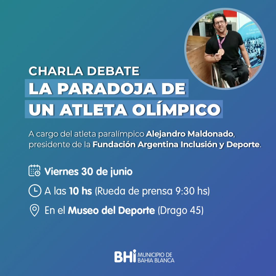 Charla debate: La paradoja de un atleta Olímpico