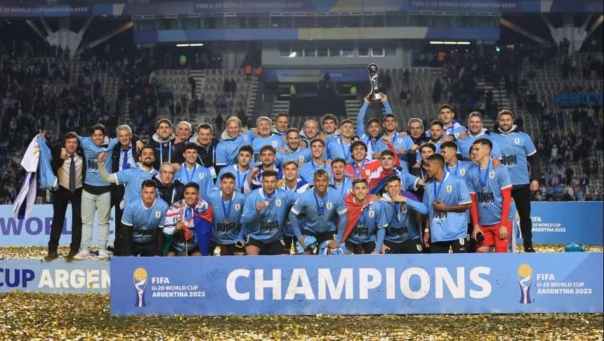 Uruguay le ganó a Italia 1-0 y se consagró campeón del mundial sub20