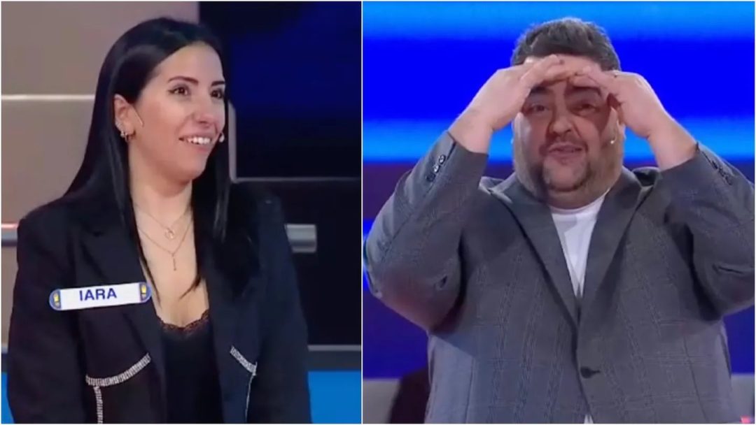 Barassi reaccionó luego de que a una participante se le complicara responder el año de la Revolución de Mayo