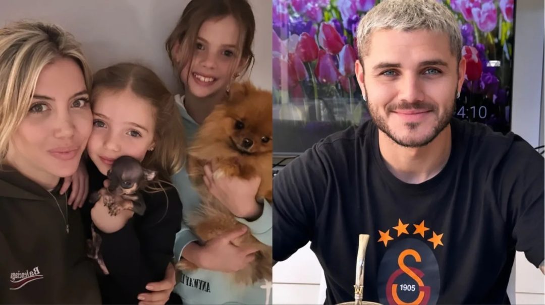 Junto a sus hijas y Mauro Icardi: así son los días de Wanda Nara a la espera de más resultados sobre su salud