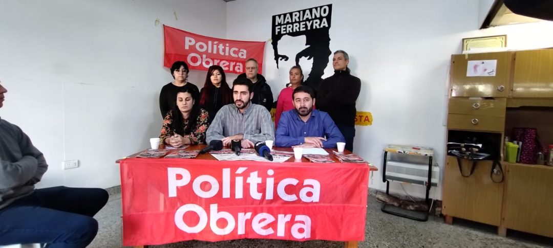 Política Obrera presentó sus precandidatos en la ciudad