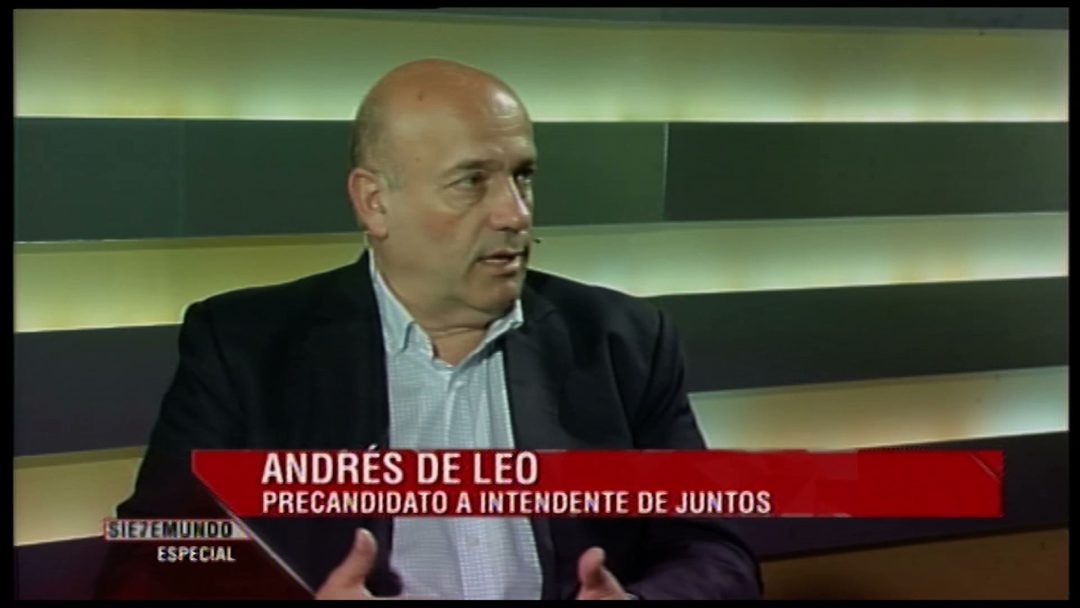 Andrés De Leo: “Vamos a pavimentar más de lo que se ha venido haciendo”