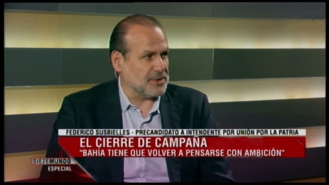 Federico Susbielles: “Las inversiones que va a tener Bahía tienen que ser un factor de desarrollo y no, como ha ocurrido, que la ciudad ha ido para atrás”