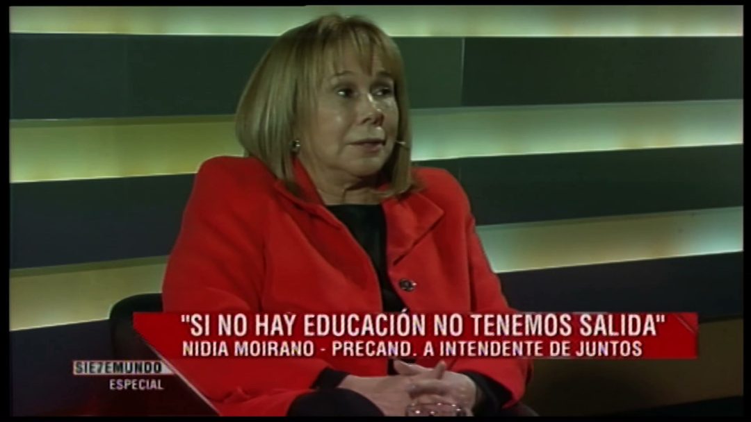 Nidia Moirano: “La educación es fundamental para nuestro país y si no hay educación no tenemos salida”