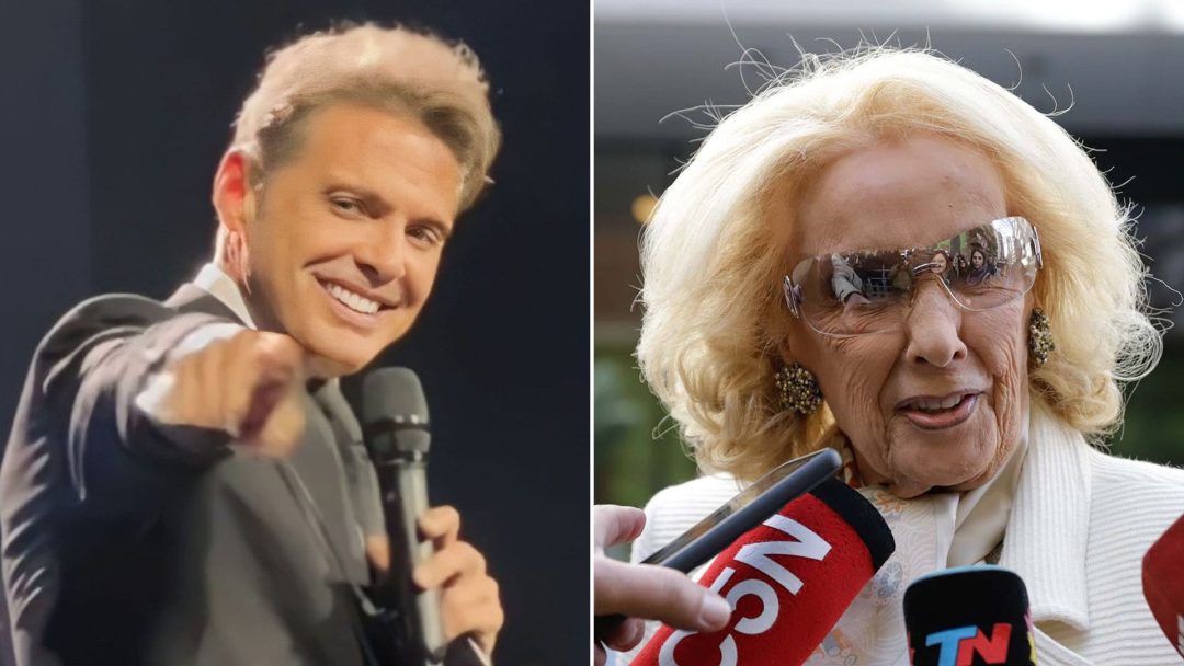 Luis Miguel bajó del escenario y tuvo un gesto inolvidable con Mirtha Legrand