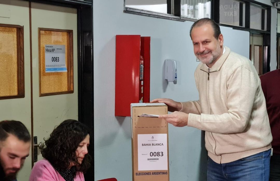 Votó Susbielles: “El votante está focalizando mucho en la elección local”