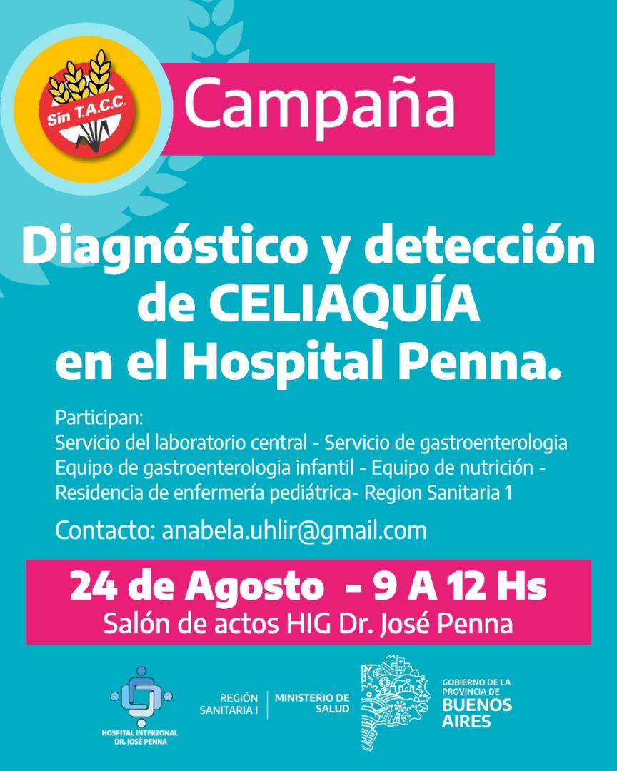 Campaña de detección de celiaquía