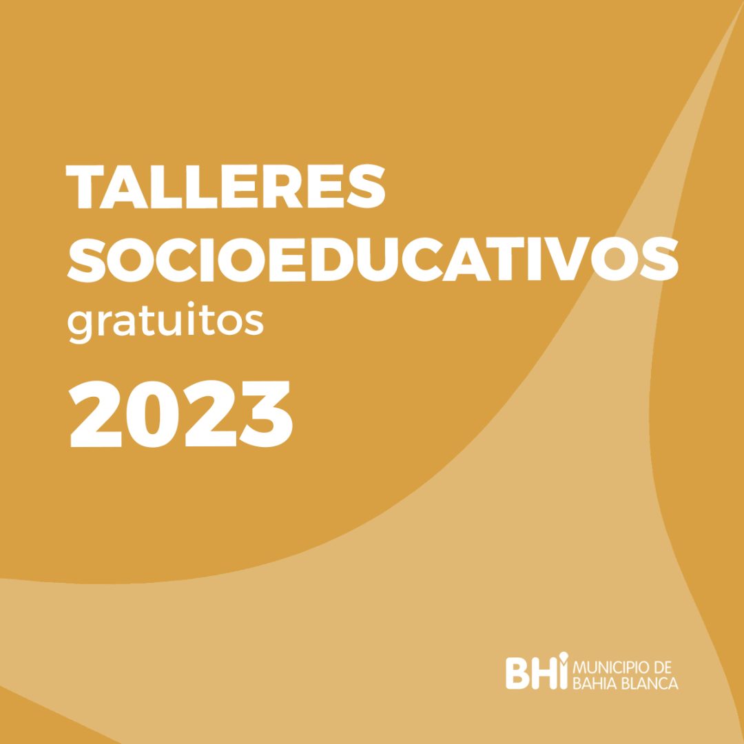 Talleres socioeducativos gratuitos con cupo disponible