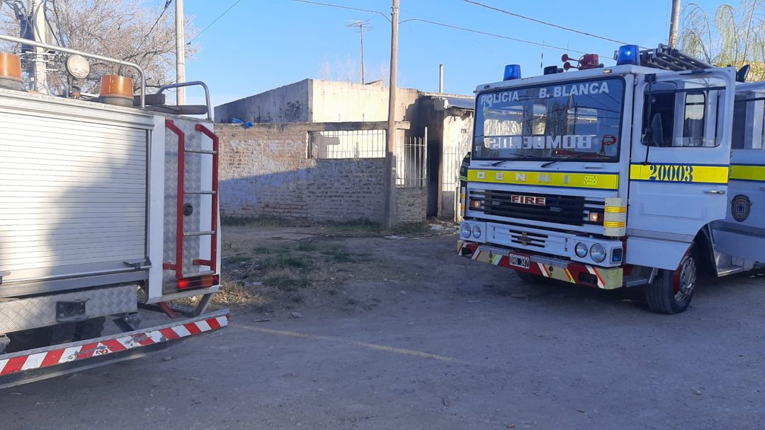 Un incendio causó importantes pérdidas en una vivienda