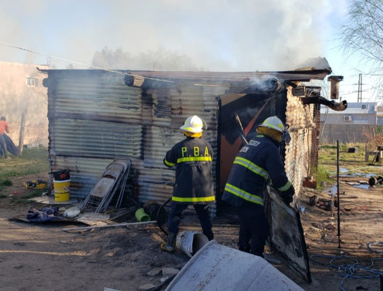 Pérdidas totales en una vivienda, tras ser afectada por un incendio