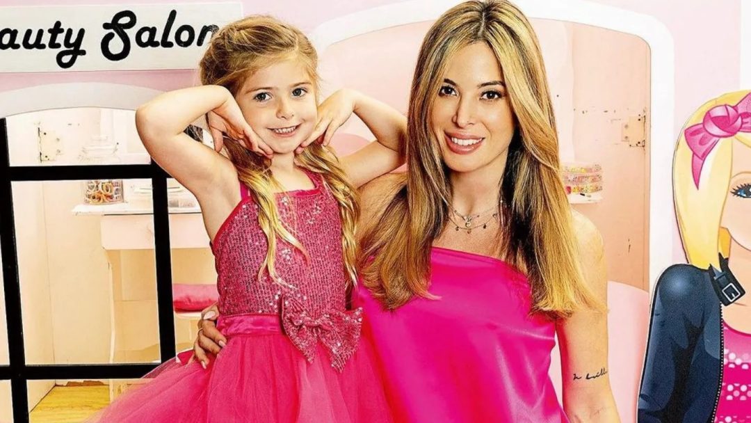 Jesica Cirio mostró el accesorio fashion que usa su hija Chloe Insaurralde