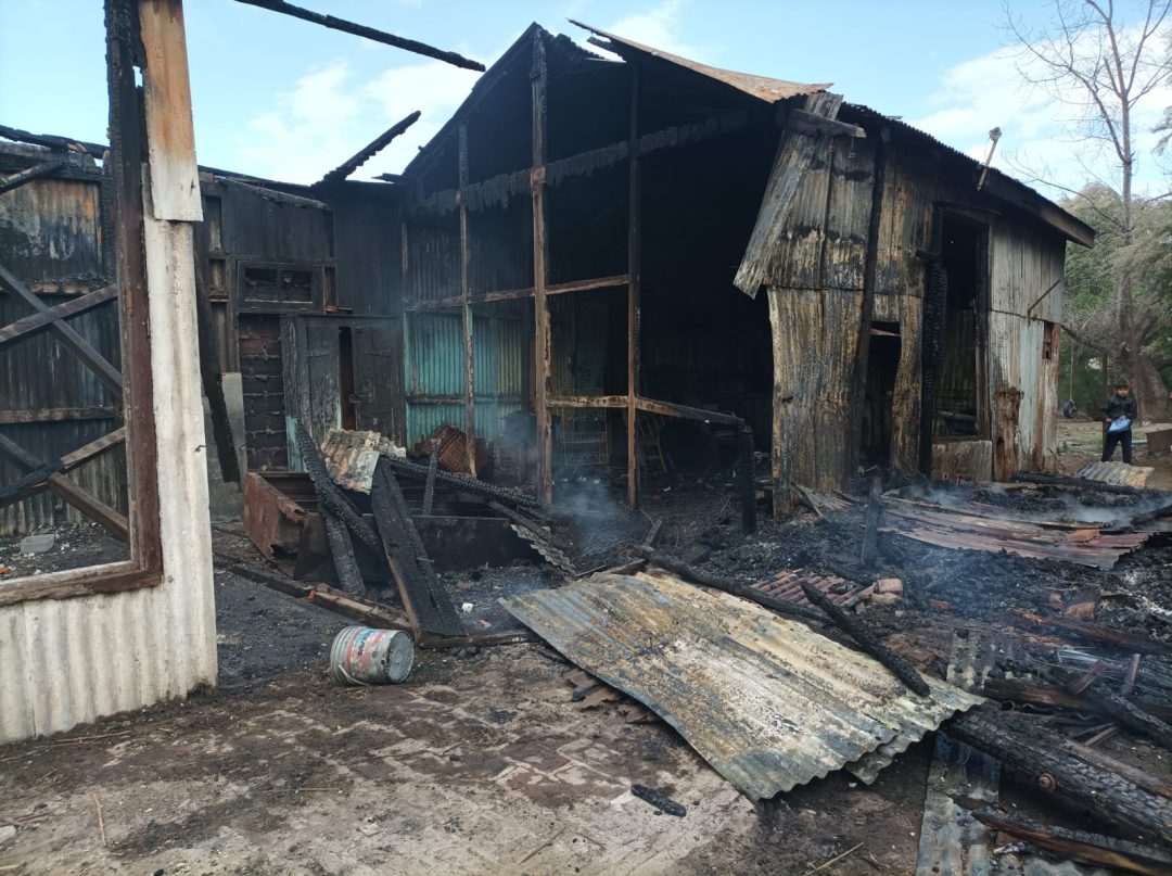 Pérdidas totales en una vivienda de Tierras Argentinas