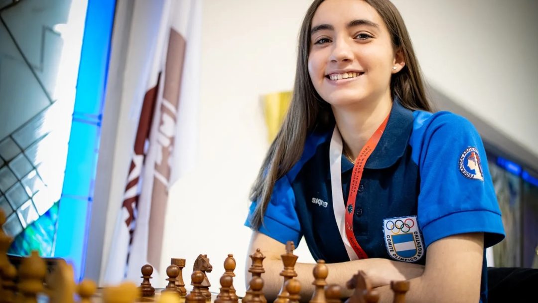 Orgullo: la argentina Candela Francisco se consagró campeona del Mundo en el FIDE Junior de ajedrez