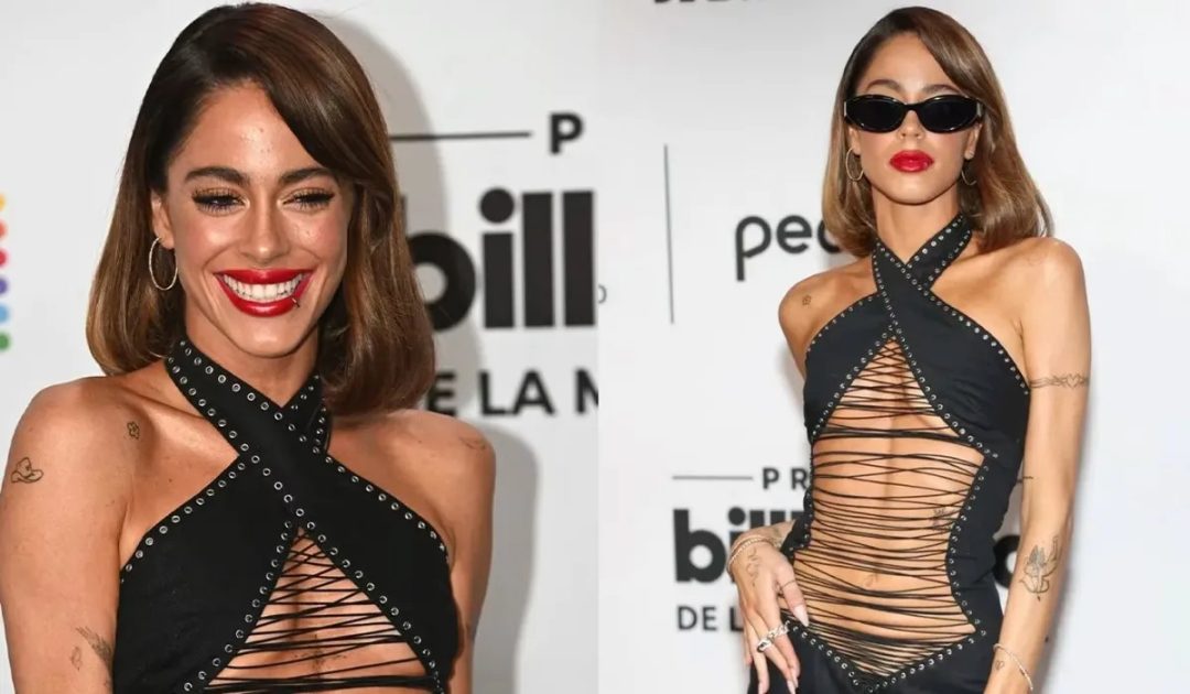 El look de Tini Stoessel en la alfombra azul de los Premios Billboard de la Música Latina 2023