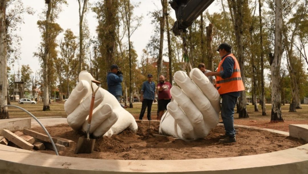 El recuerdo de Daiana Herlein: finalizan el memorial en el Parque de Mayo