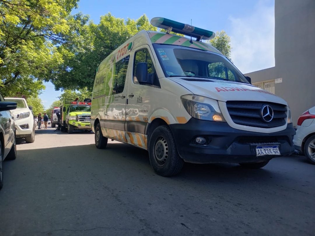 Un hombre herido y asistido, tras un accidente en Zelarrayán y Peñaloza