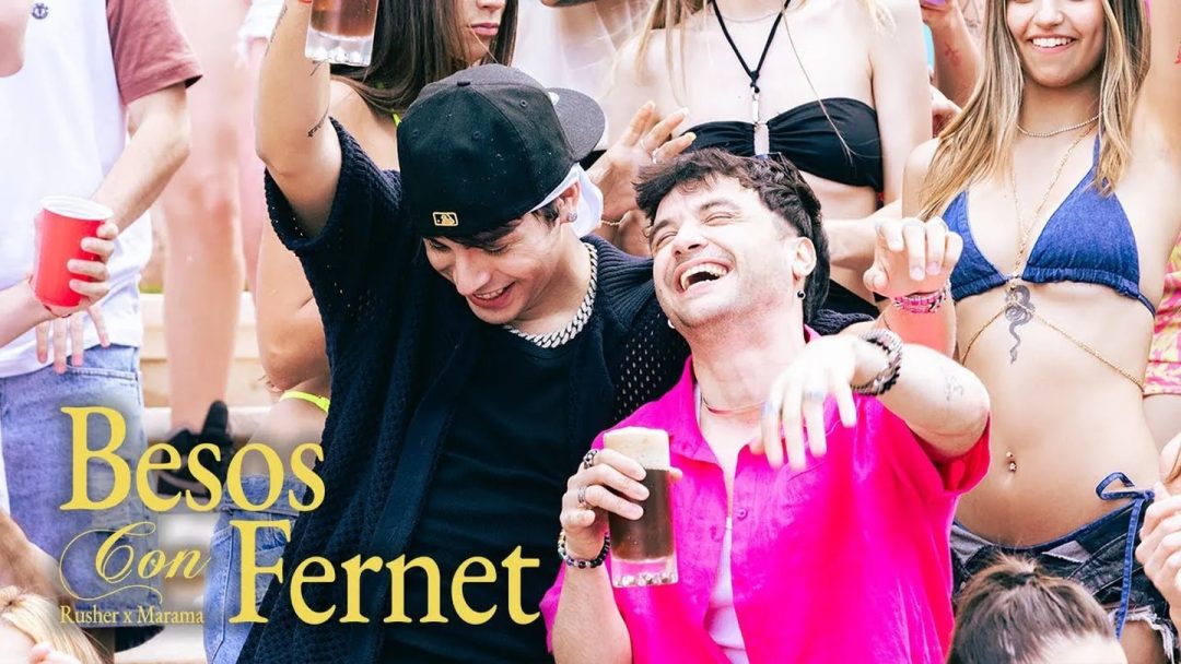 Rusherking y Marama estrenaron “Besos con fernet”: la colaboración que promete ser el hit del verano