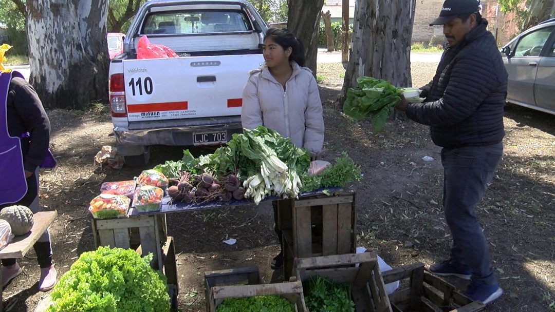 Feria de productores en el Parque Noroeste