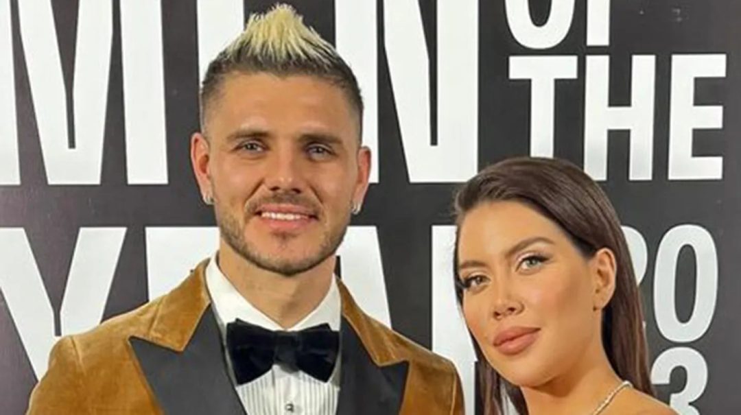 Mauro Icardi recibió el premio al “Hombre del año”: la reacción de Wanda Nara