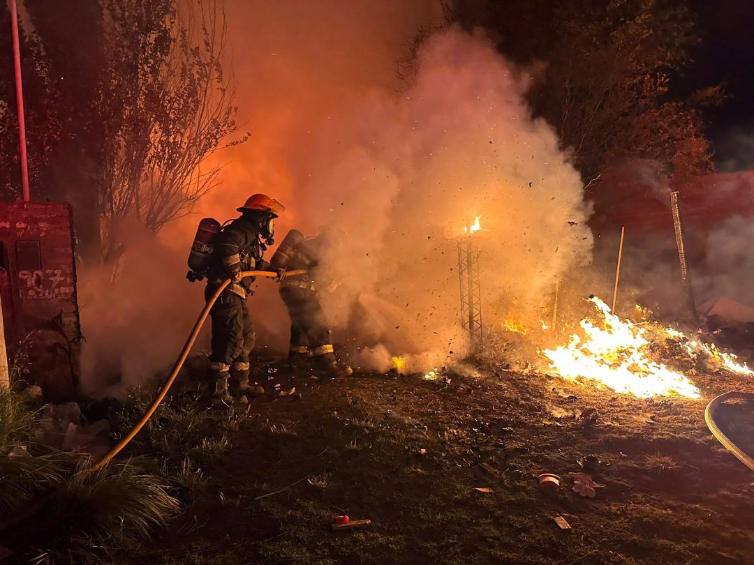 Un incendio provocó pérdidas totales en una vivienda