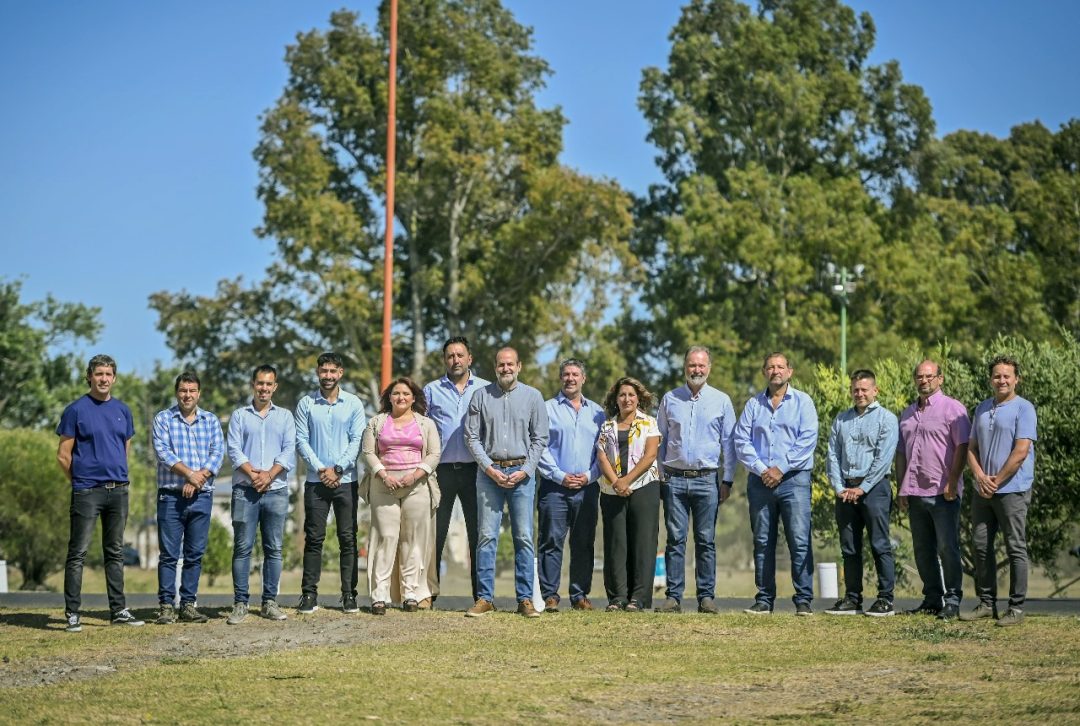 Susbielles presentó al equipo que estará a cargo de las delegaciones locales