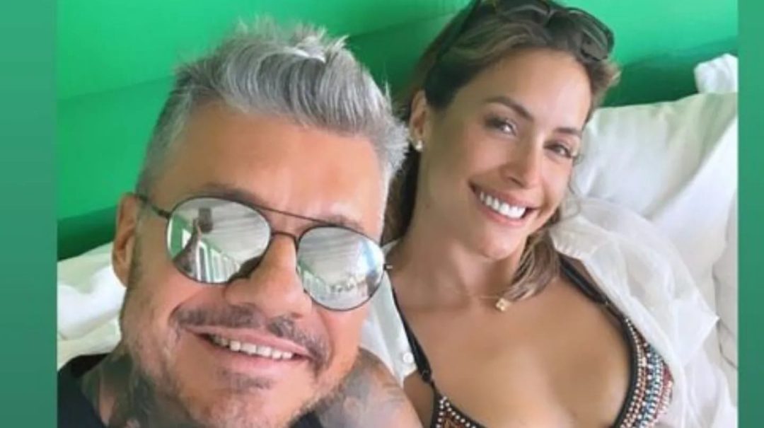 La romántica postal de Marcelo Tinelli y Milett Figueroa: “Te amo”