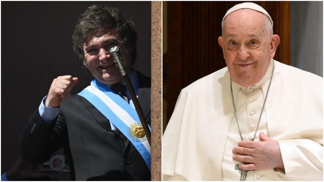 El papa Francisco recibirá a Javier Milei en el Vaticano el 11 de febrero