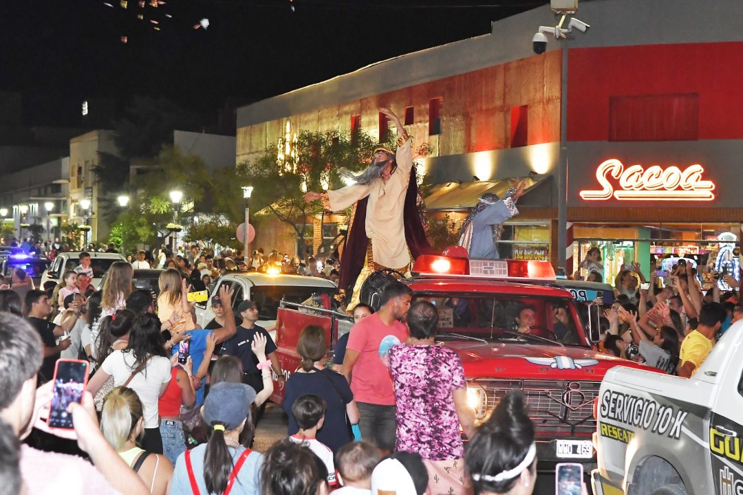 Así se vivió la llegada de los Reyes Magos en Monte Hermoso