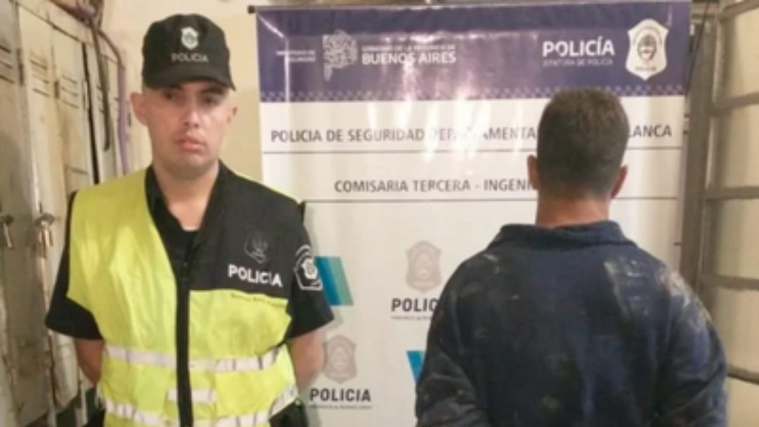 Detuvieron a un hombre por robar una bobina de cobre de un transformador