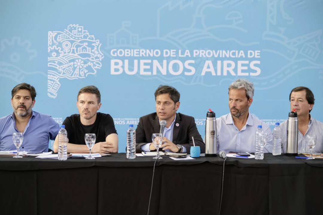 Kicillof en Monte Hermoso: ratificó apoyo a Susbielles y felicitó a Bahía por la solidaridad