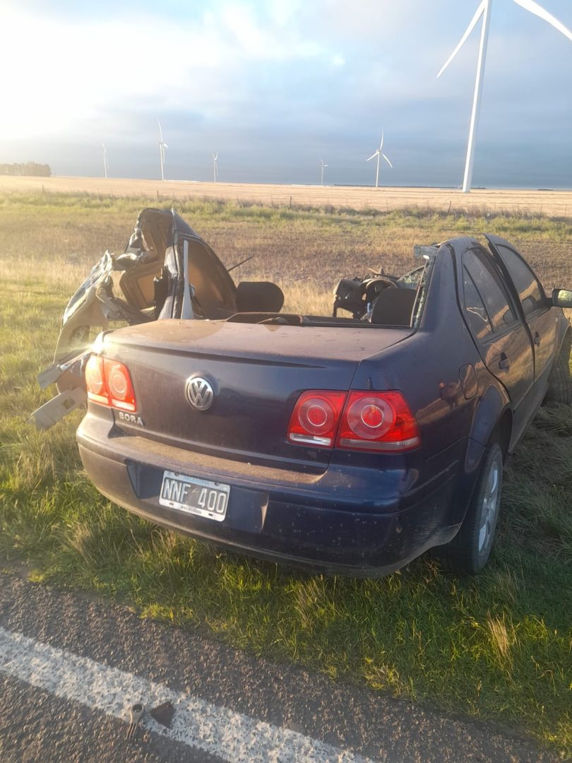 Un muerto tras un choque frontal cerca de Pehuen-Có