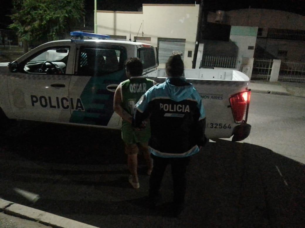 Detuvieron a un hombre que entró a robar a una cochera