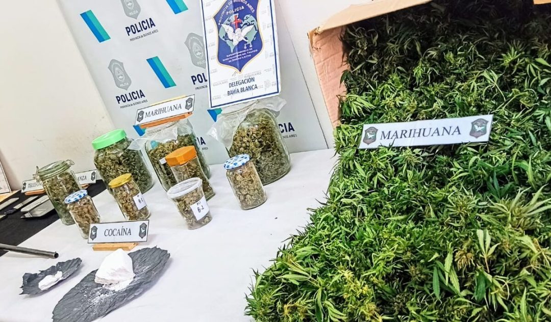 Prisión preventiva a 9 detenidos por venta de drogas en Punta Alta