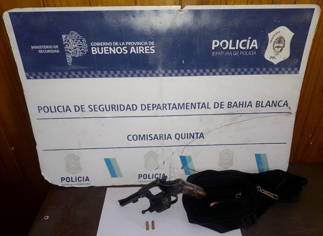 Dos detenidos por disparar un arma en Pampa Central al 2900