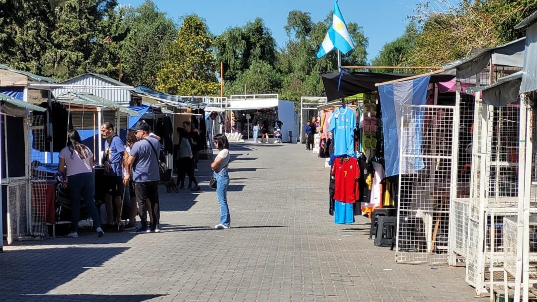 La feria del Parque Independencia, una de las opciones del feriado largo