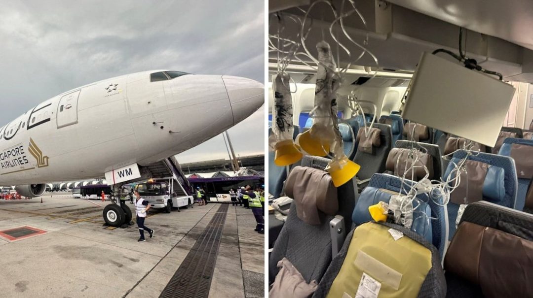 Un muerto y 30 heridos por “fuertes turbulencias” en un vuelo de Londres a Singapur