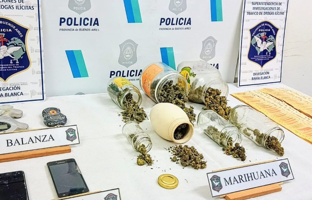 Cerri: detienen a un hombre por vender 10 gramos de marihuana