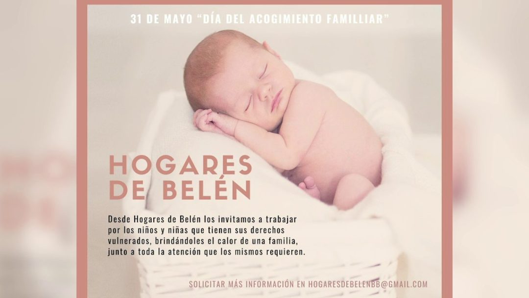 Día Mundial del acogimiento familiar: la solidaria tarea de Hogares de Belén