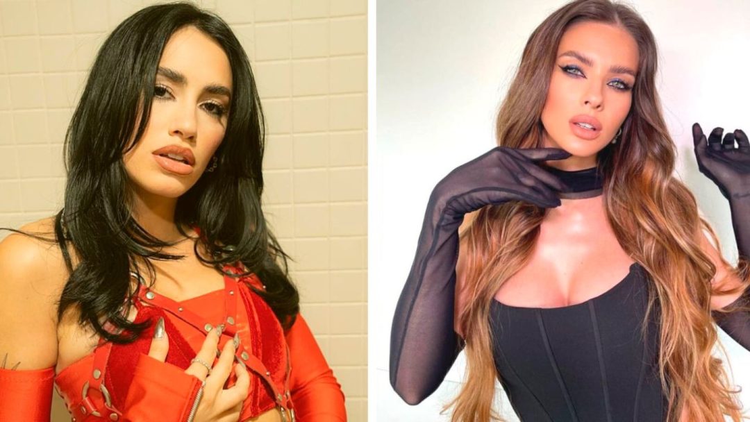 Lali Espósito y China Suárez se vistieron de góticas con trasparencias que dejaron ver todo