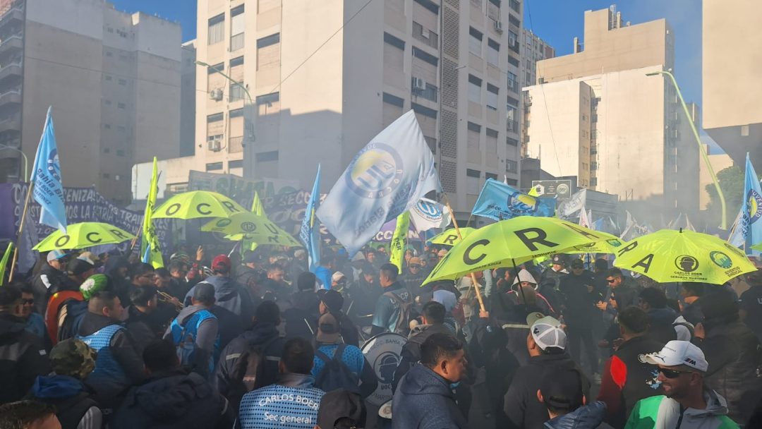 Día del Trabajador: esta mañana se realizó la marcha de la CGT en Bahía