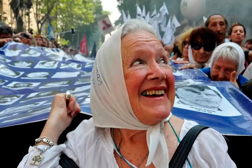 Murió Nora Cortiñas, presidenta de Madres de Plaza de Mayo Línea Fundadora: tenía 94 año