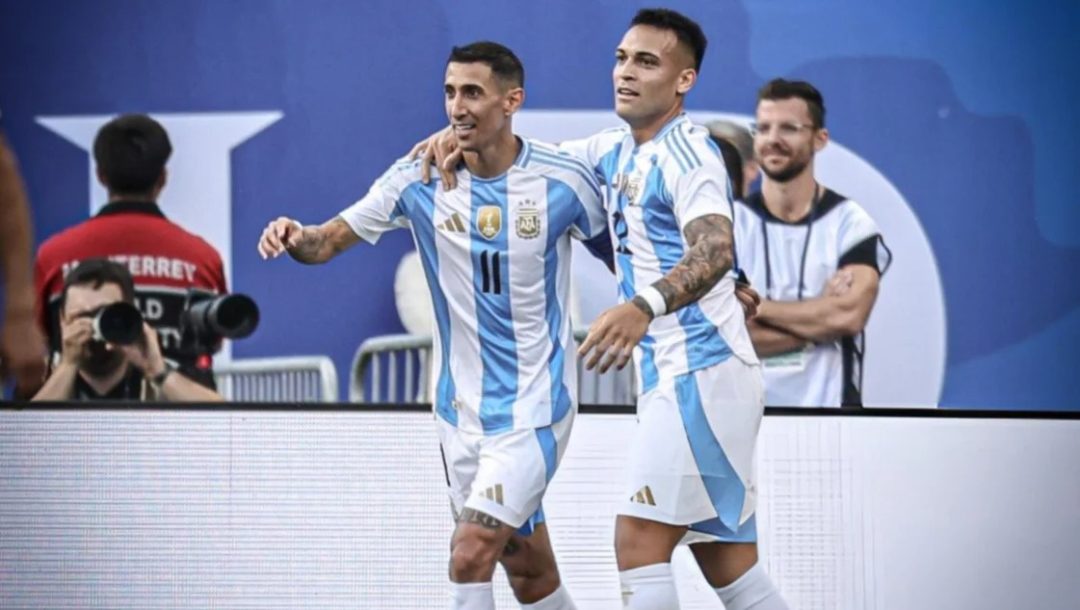 Con gol de Ángel Di María, Argentina le ganó 1-0 a Ecuador en el primer amistoso previo a la Copa América