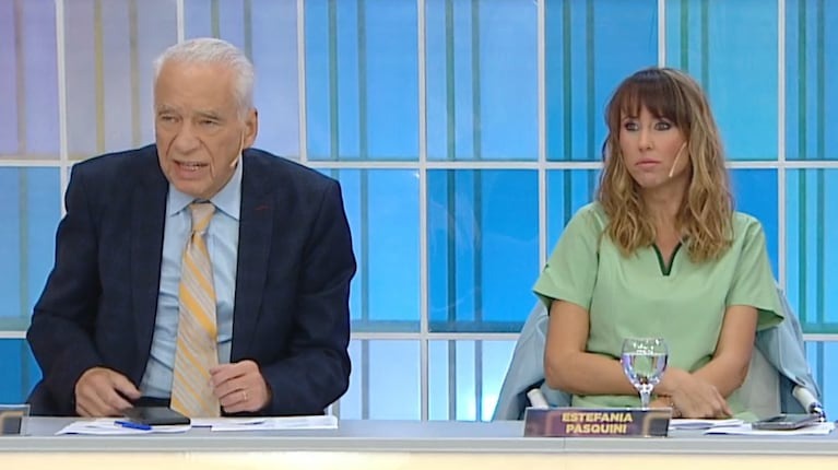 “No voy a discutir con la patrona”: el inesperado cruce en vivo entre Alberto Cormillot y Estefanía Pasquini