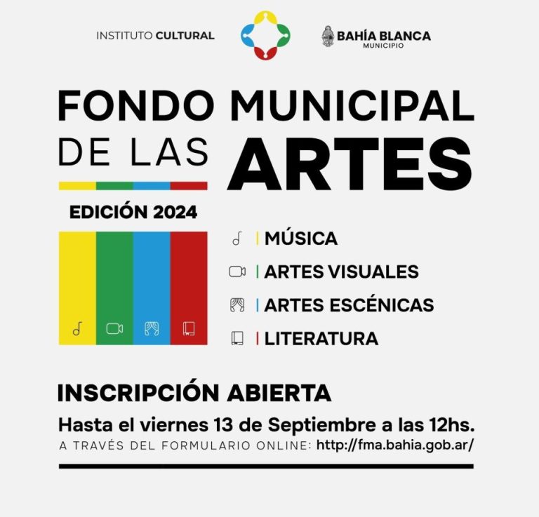 Convocatoria para el Fondo Municipal de Artes 2024