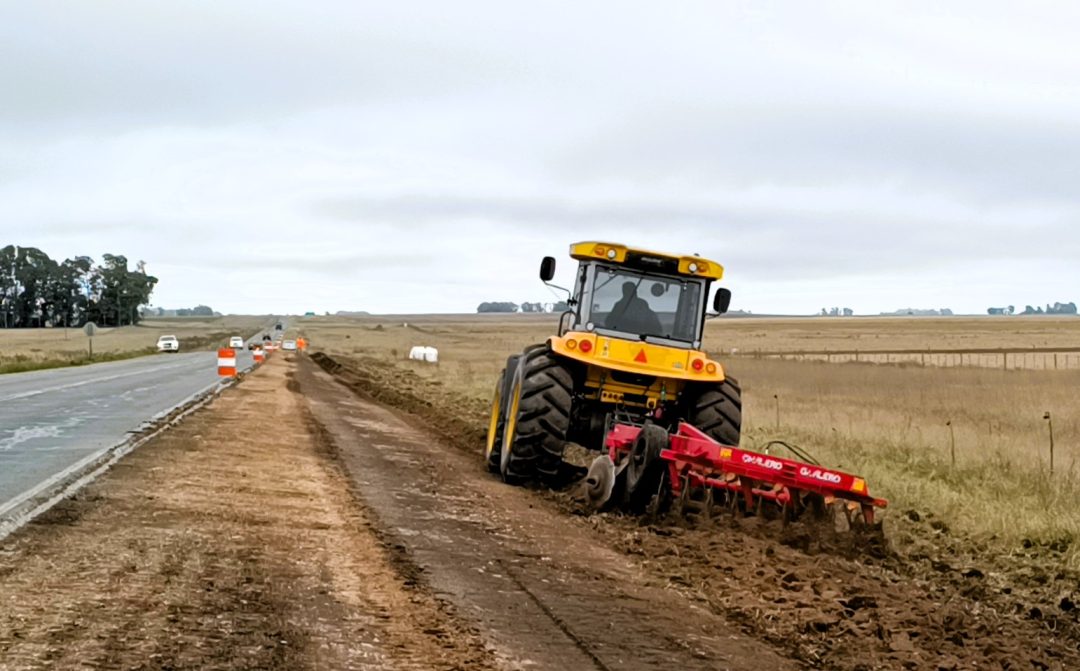 Retoman la obra de repavimentación de la RN 3 entre Tres Arroyos y Gonzales Chaves