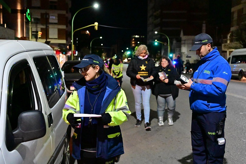 Festejos del Día del Amigo: Estrellas Amarillas participó del operativo de prevención de accidentes