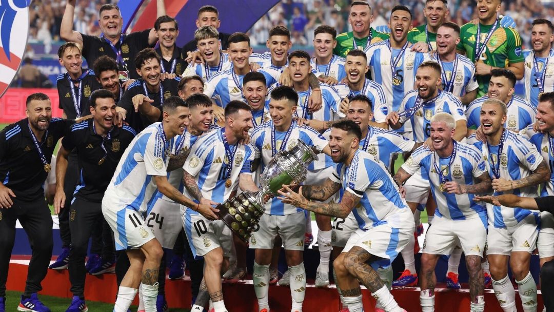 Argentina campeón de la Copa América: en un partido apasionante, venció 1-0 a Colombia